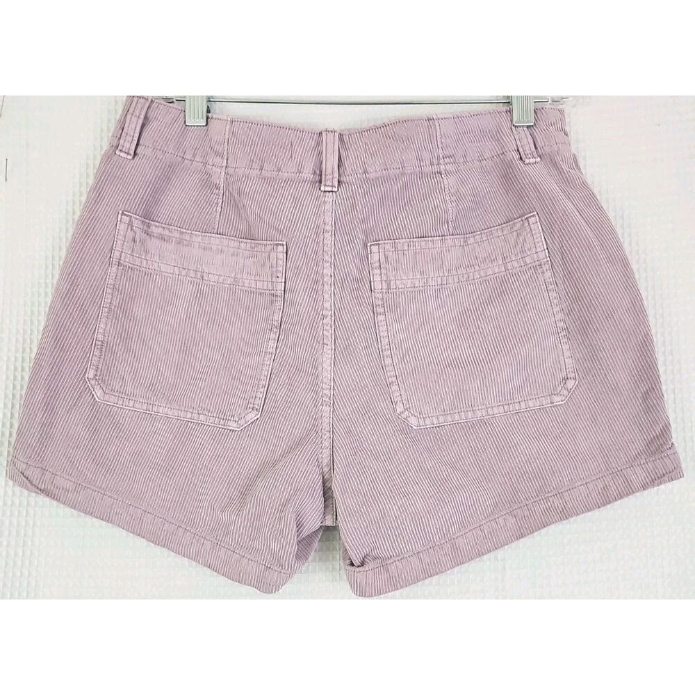 Outerknown ~Woman 27~Seventyseven Cord Shorts Bronze Light Purple Utility Cotton - Picture 6 of 13